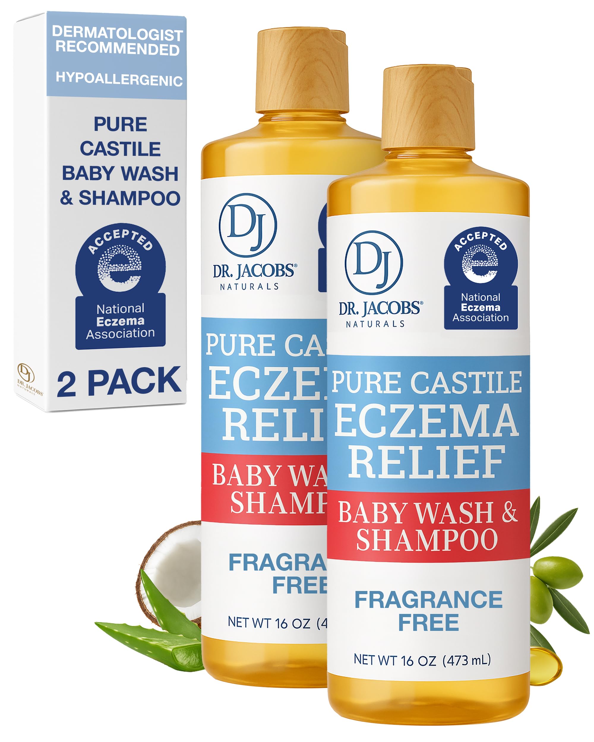 Amazon.com : Dr. Jacobs Pure Castile Baby Wash - Effective Body