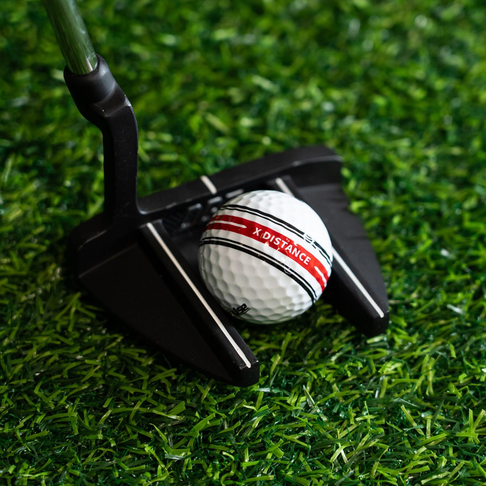 FIREPULSE X Distance Golfball, 72 Stück (6Dutzend) + X weiche, fluoreszierende matte Golfbälle, 12 Stück (1Dutzend), 2-teilige Konstruktion, Surlyn-Abdeckung, 360° Spurausrichtung