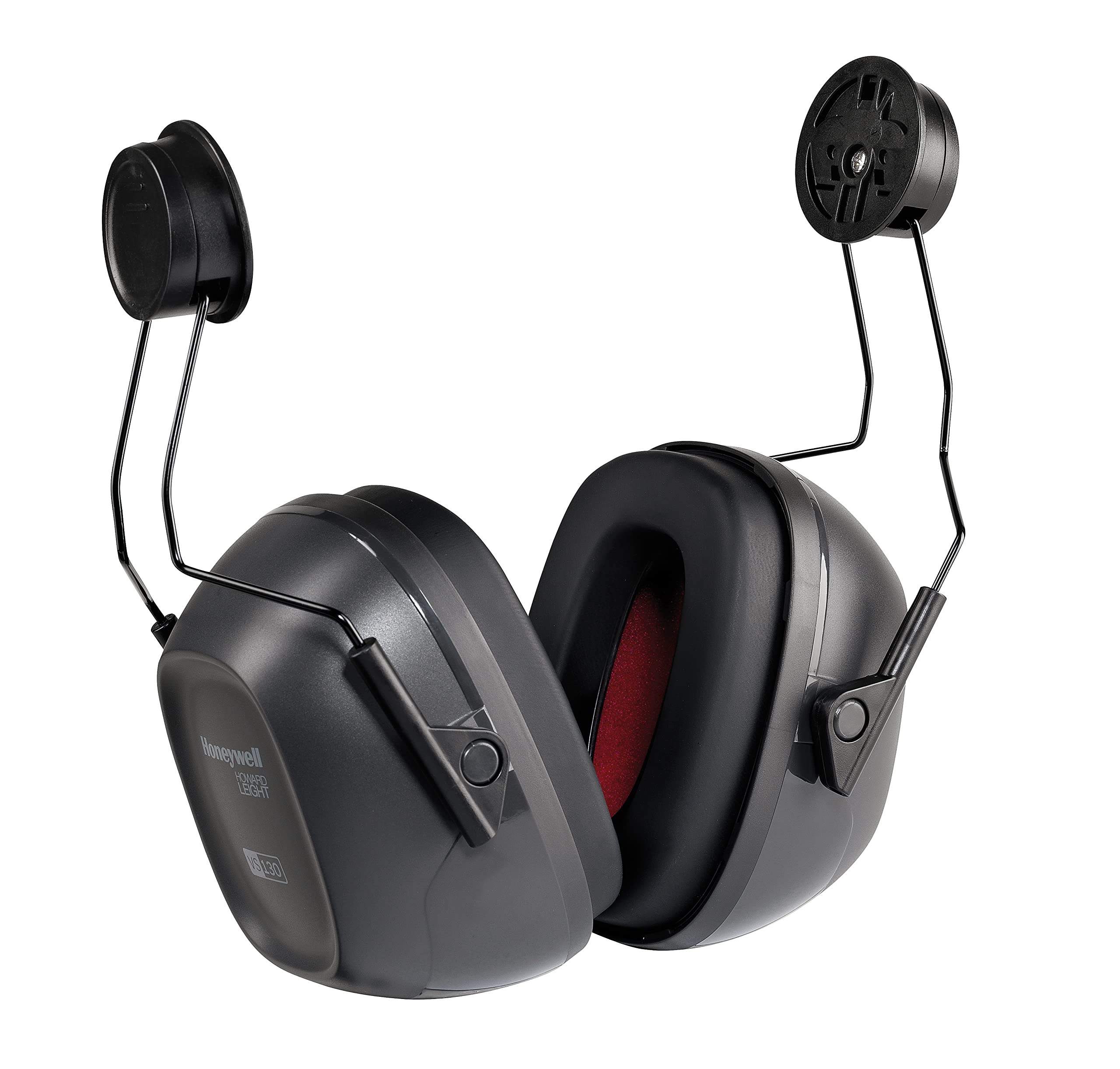 Howard Leight VeriShield VS130H Coquilles Antibruit Passif Adaptables sur Casque de Sécurité, Noir, Taille Unique, Mixte, Non-Diélectrique, SNR 33 dB, 1035125-VS (1 Pièce)