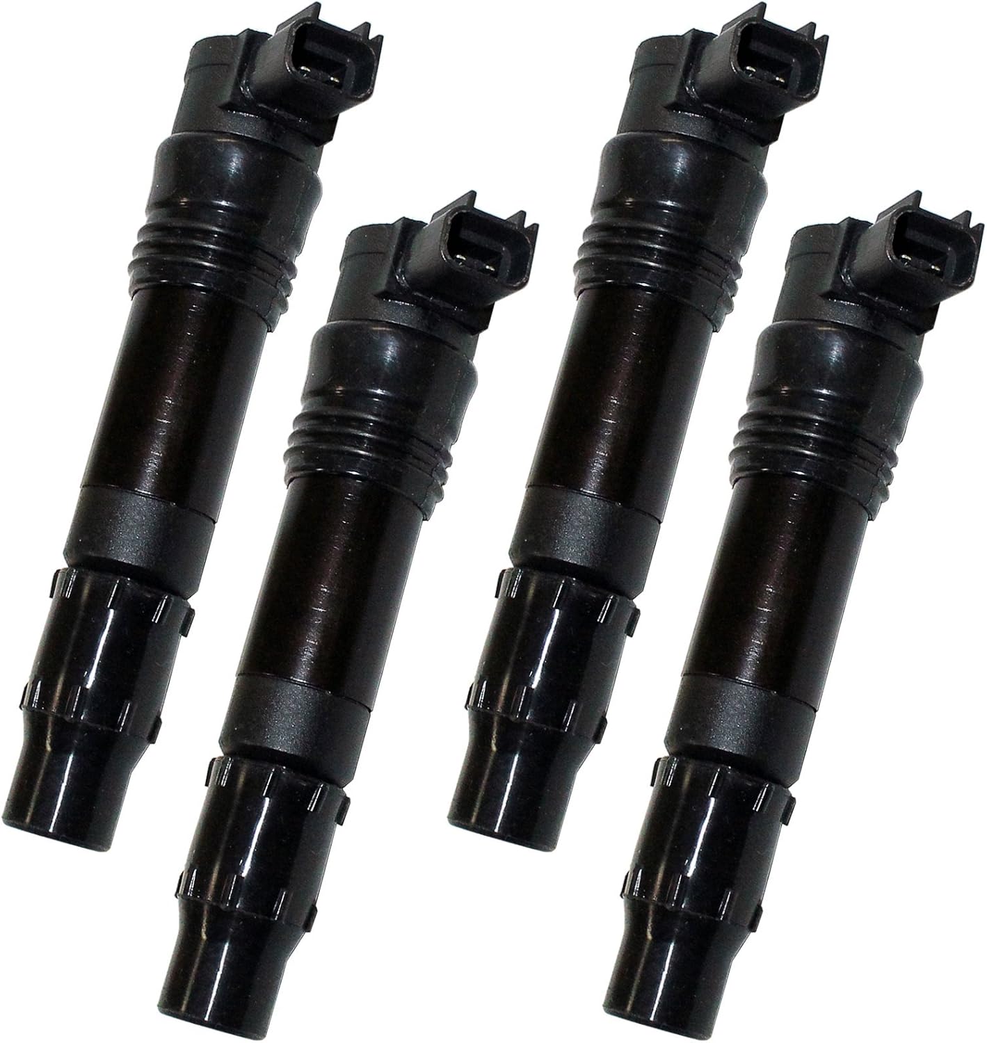 Caltric Set of 4 Ignition Coils Compatible with Kawasaki Zx1000 Ninja Zx-10R Zx10R 2004-2010