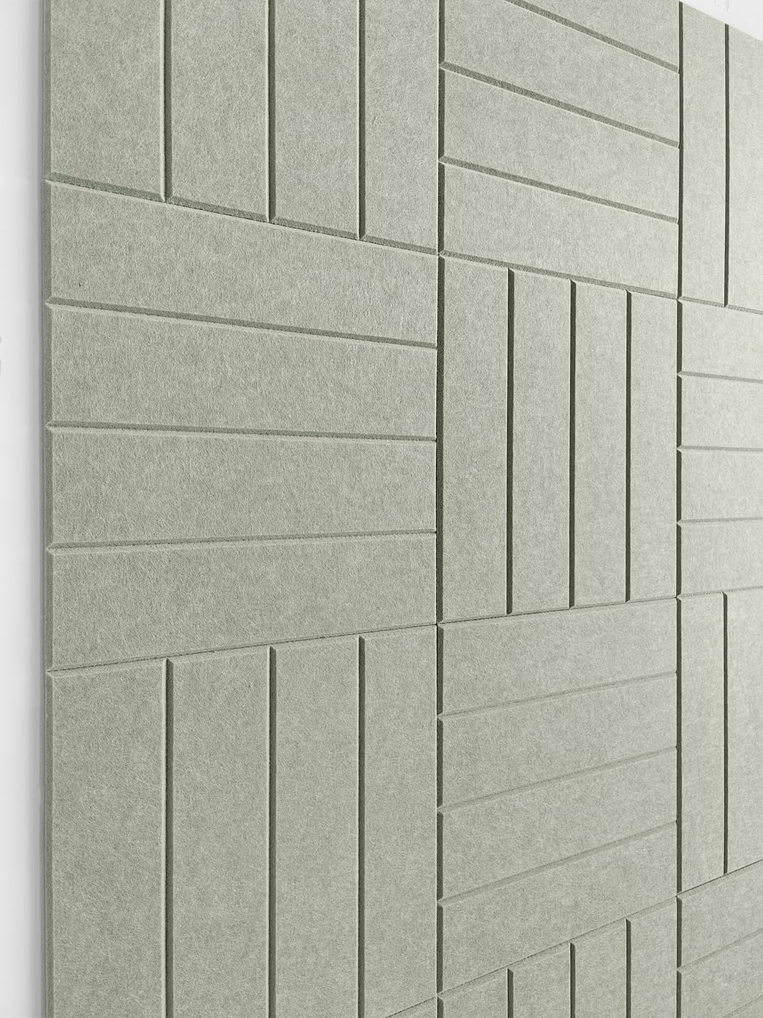 Large Cork Board Alternative - 47"x35" 12 Pack Felt Wall Tiles with Safe Removable Adhesive Tabs, Cork Wall Tiles Cork Board for Home Office Pin Board Tack Board 48 x 36 - Sage