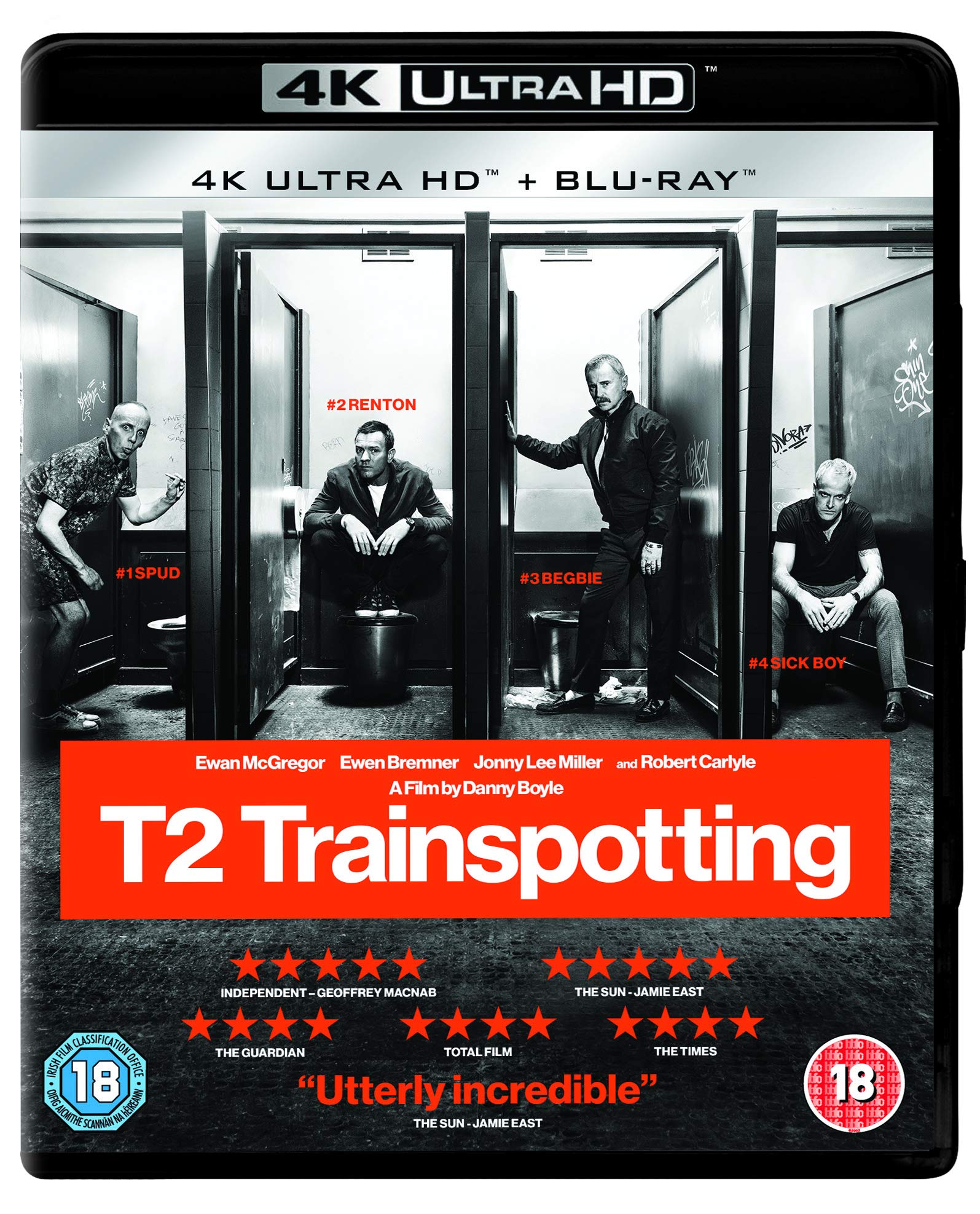 Amazon.co.jp: T2 Trainspotting [4K Ultra HD] [Blu-ray] [2018