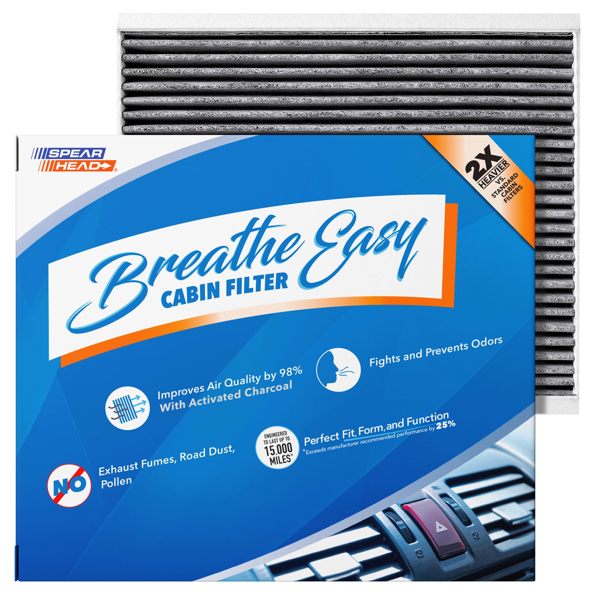 Spearhead Odor Defense Breathe Easy Cabin Filter
