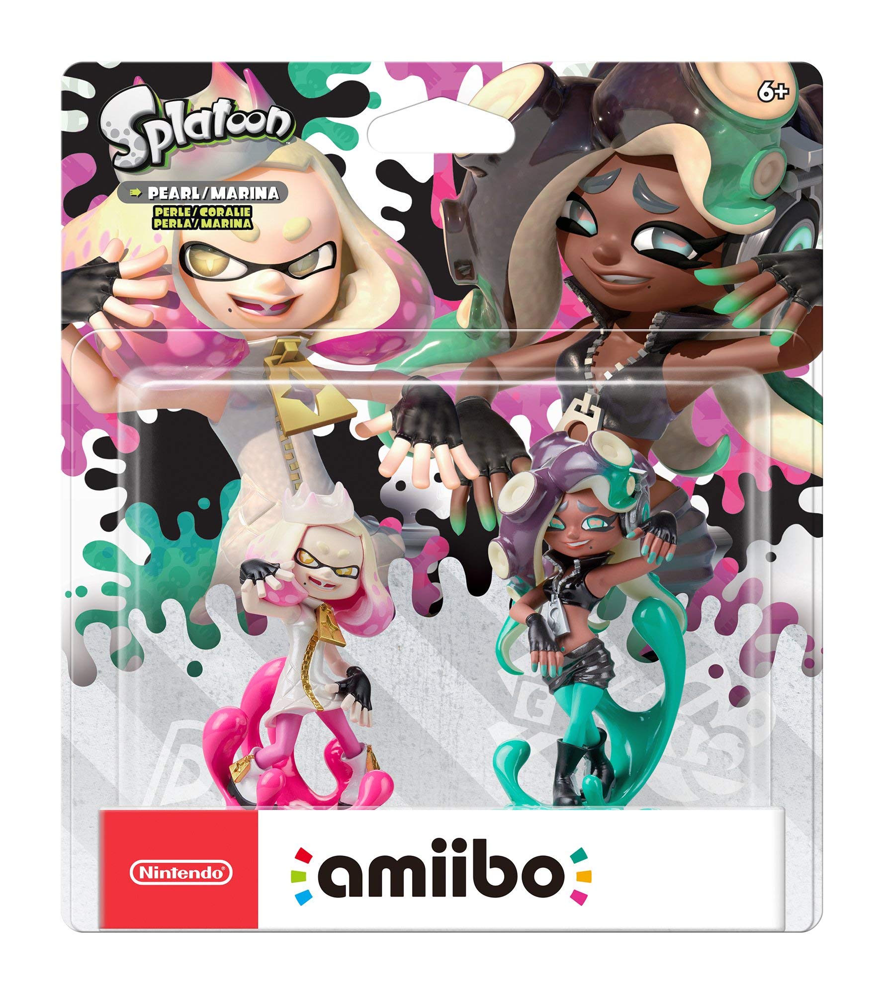 ゲームキャラクター Nintendo Splatoon amiibo Nintendo Amiibo - Pearl & Marina 2-Pack - Splatoon 2 : Amazon.sg