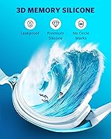 Vista 4 de Aegend Gafas de natación, gafas de natación sin fugas, protección completa para adultos, hombres, mujeres y jóvenes