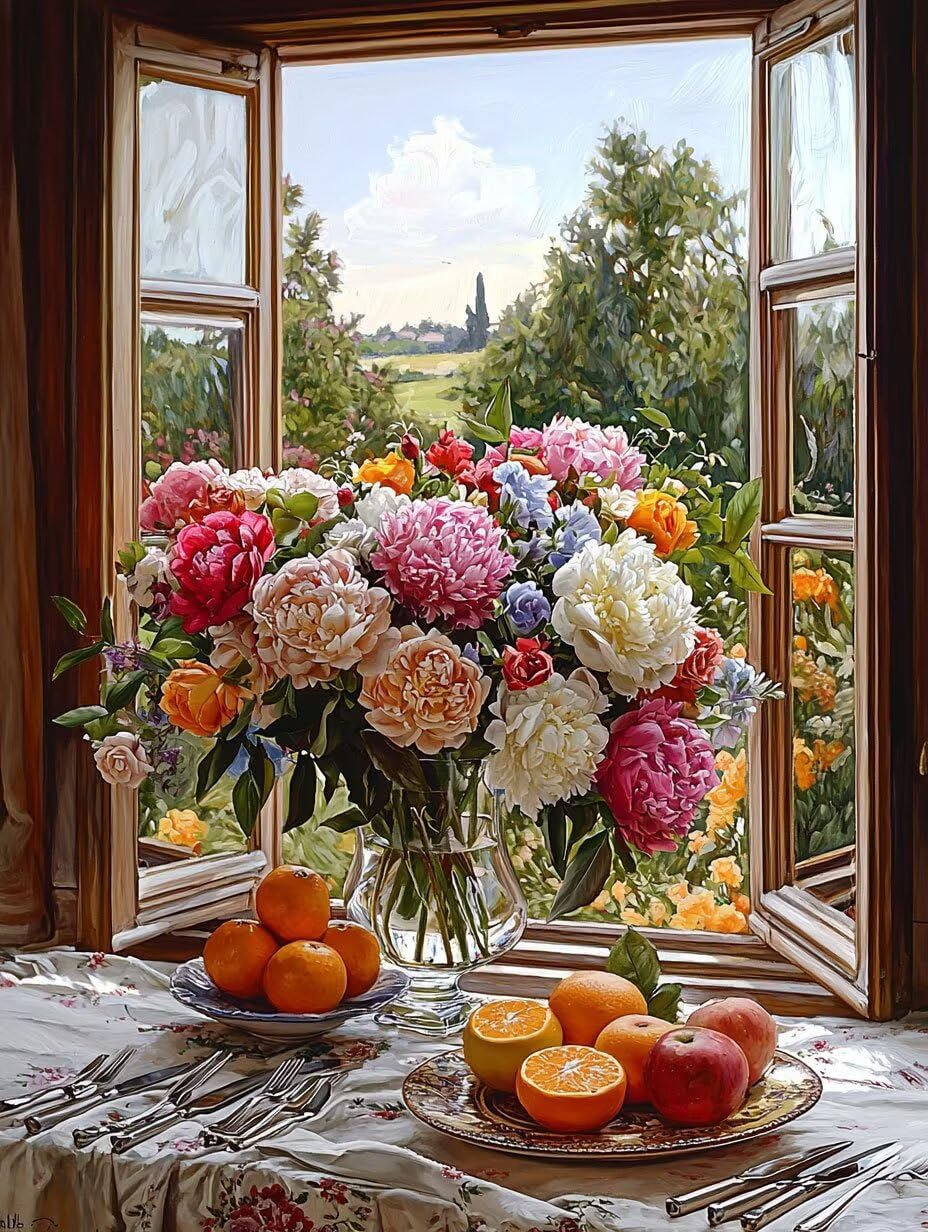 WEISHIWE Vaso floreale Dipingere con i Numeri per Adulti, 70x90cm a-410 | Paint by Numbers Kit con Pennelli e Acrilico Pigmento, Fai da te Olio La Pittura di Numeri Kit, Decora la Casa, senza Cornice