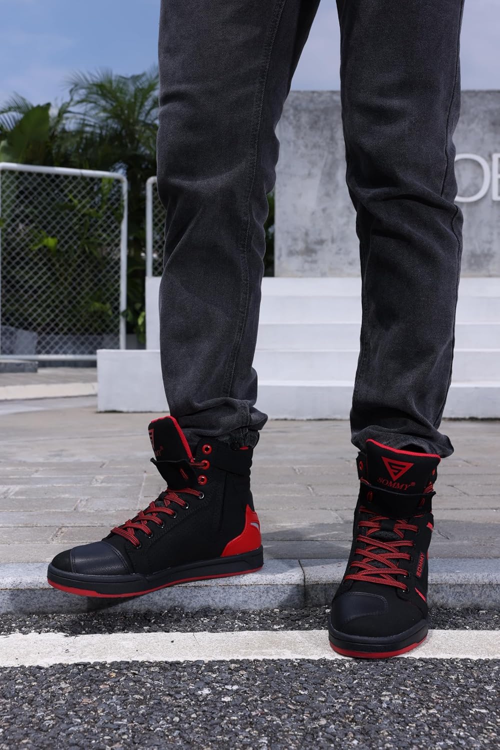 口コミで人気急上昇！[VVINMO] バイクブーツ オートバイ靴 ライディングシューズ プロテクトシューズ スポーツ バイク用品 カジュアル おしゃれ  ブーツ 楽ちん