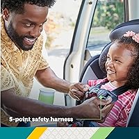 Vista 4 de Safety 1st - Silla elevadora Grand 2 en 1 para automóvil, de respaldo alto a posicionador de cinturón, silla de respaldo alto para niños, de 40 a 65