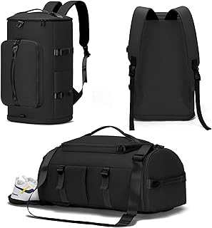 Gym Bag for Men Women with Shoes Compartment