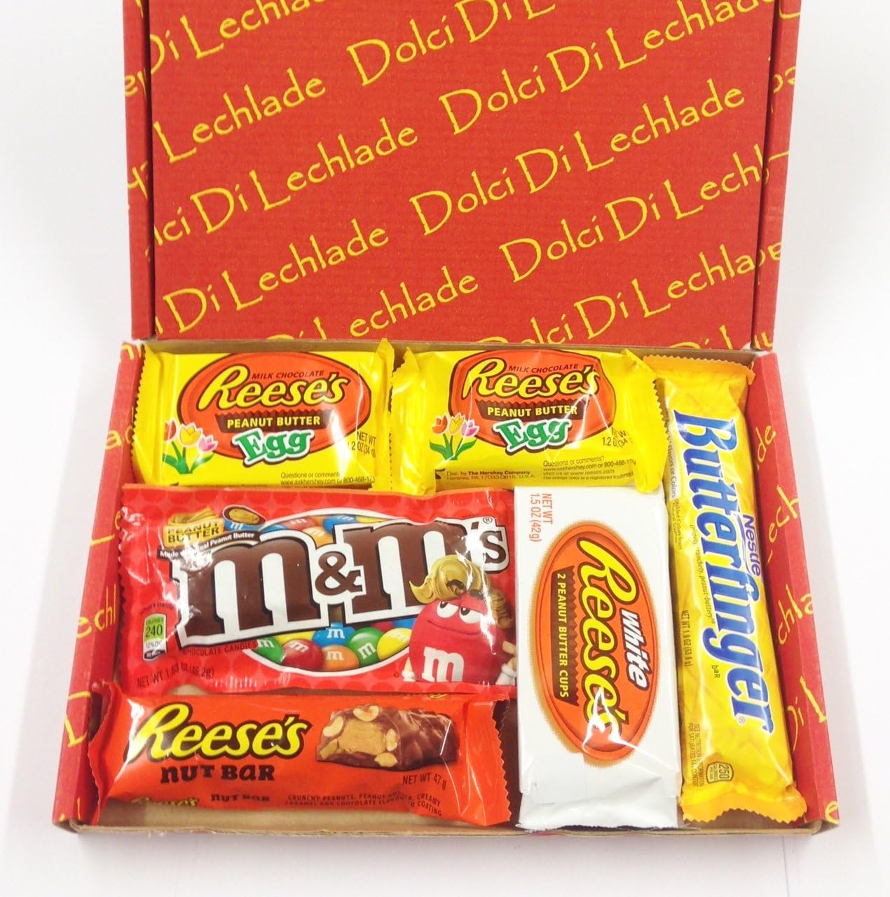 Reese's Easter Egg American Sweets Gift Box - Reeses Easter Peanut Butter Chocolate Egg USA Candy by Dolci Di Lechlade