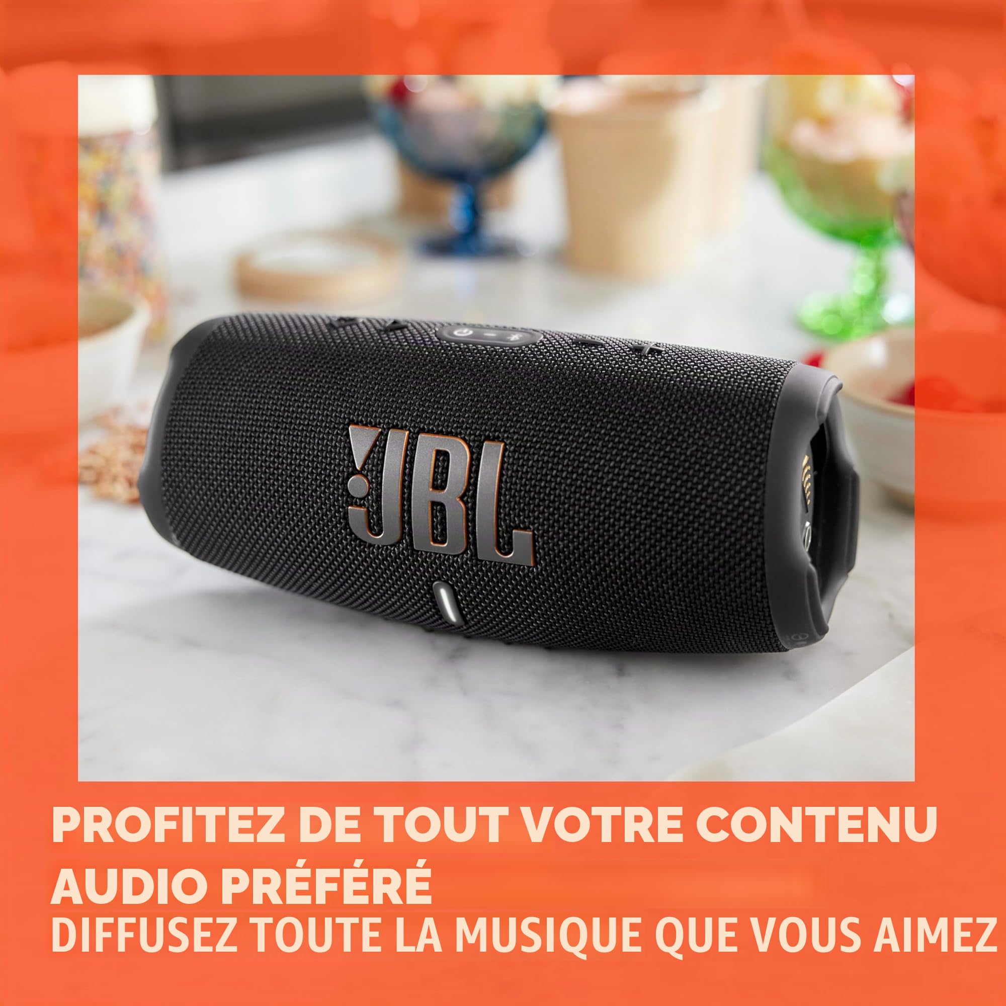 JBL Charge 5 Haut-Parleur sans Fil Portable Wi-FI
