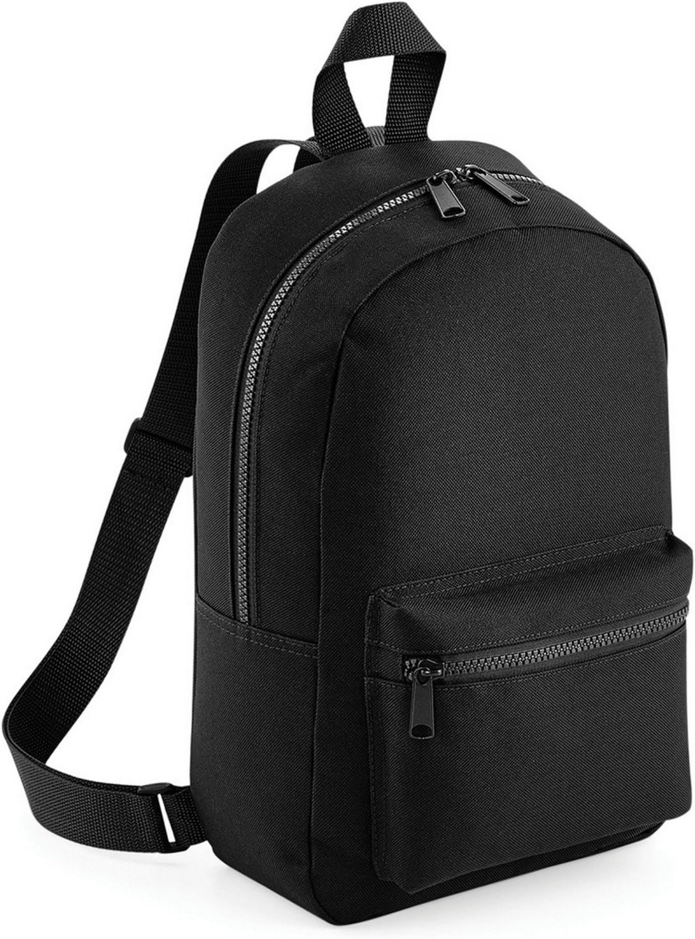 Mini Essential Knapsack Bag (One Size) (Black)