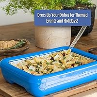 Vista 7 de Fancy Panz Classic Sartén, viste y protege tu sartén de aluminio, hecha en EE. UU., de tamaño medio, sartén de aluminio y cuchara incluidos, comida