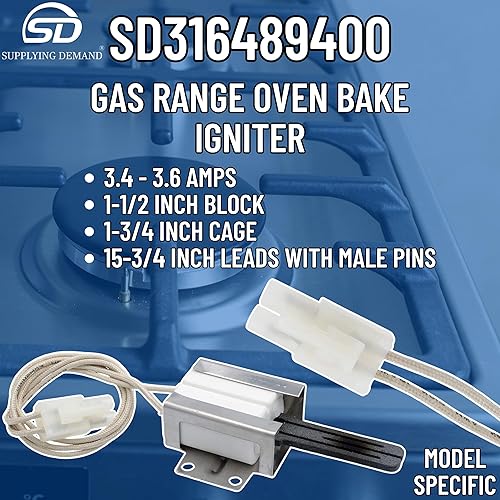 Miniatura 4 de Supplying Demand 316489400 316428500 horno reemplazo reemplazo modelo específico no universal