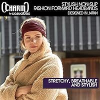 Vista 2 de CHARM Casualbox - Diadema estilo japonés, banda para el cabello para hombre