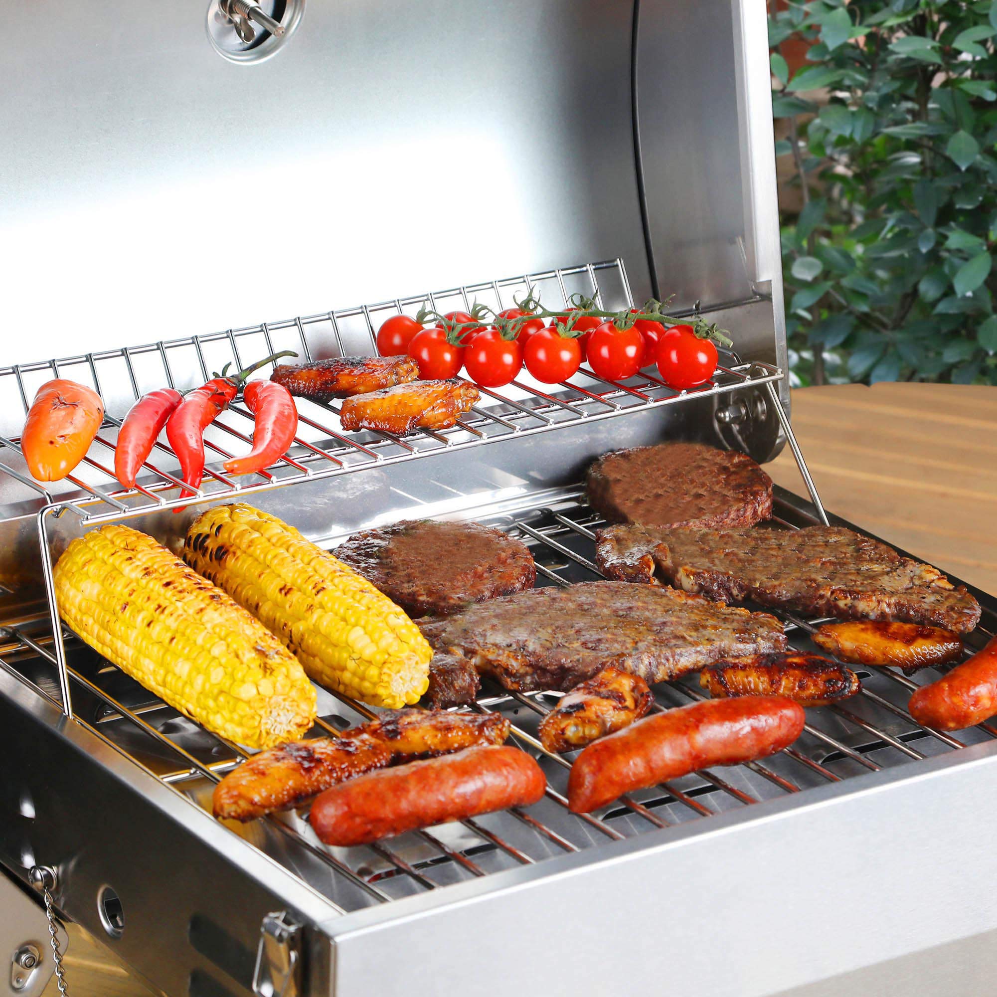 Royal Gourmet GT1001 Stainless Steel Portable Grill, 10000 BTU BBQ