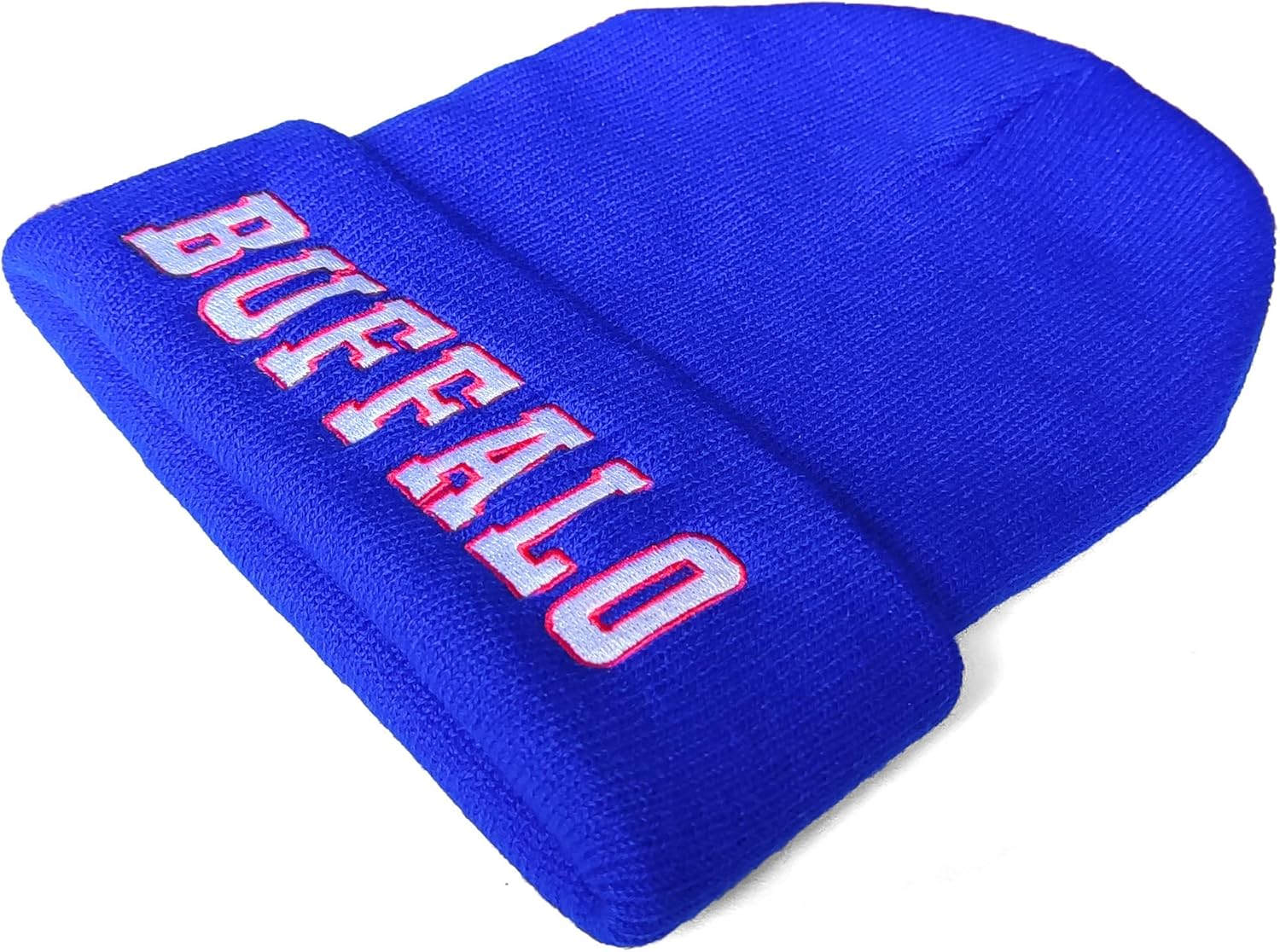 Football Fans Embroidered Beanie Knit Hat for Men Women Winter Hat - Image 6