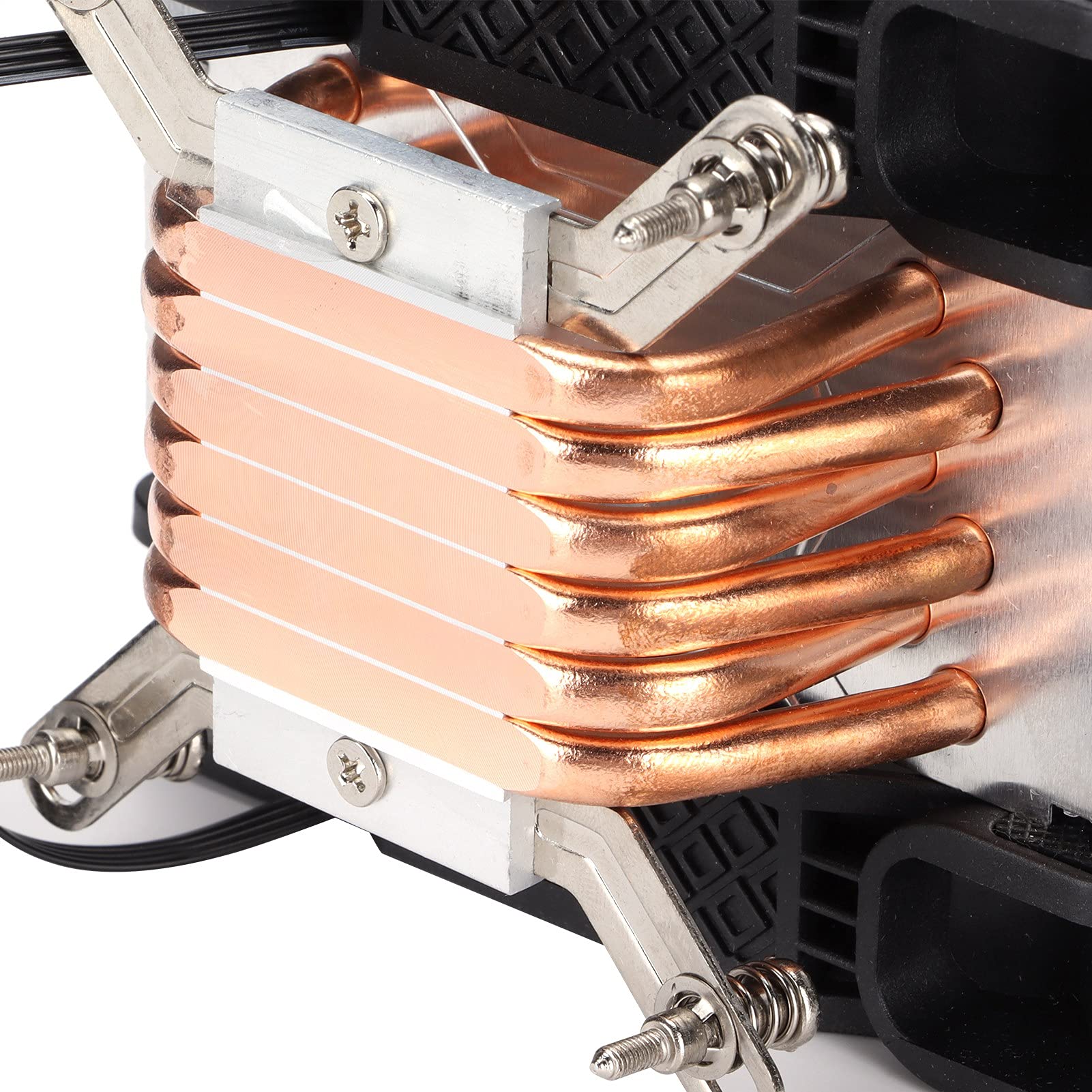 Raffreddatore CPU Dissipazione Rapida del Calore Sei di Calore Doppie Ventole RGB per Computer Desktop Raffreddamento Efficiente a Basso Rumore e Design Elegante