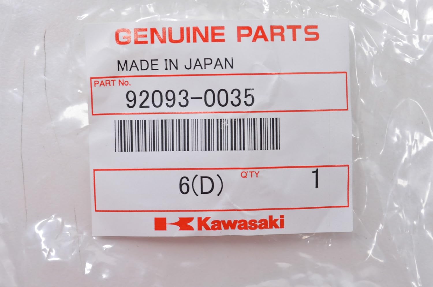 Kawasaki 2005-2020 Ninja Vulcan Seal Dust 92093-0035 New Oem