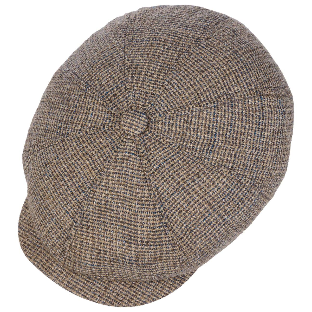 Stetson Hatteras czapka z daszkiem w kształcie Hatteras, przędza barwiona kawą, męska, wiosna lato