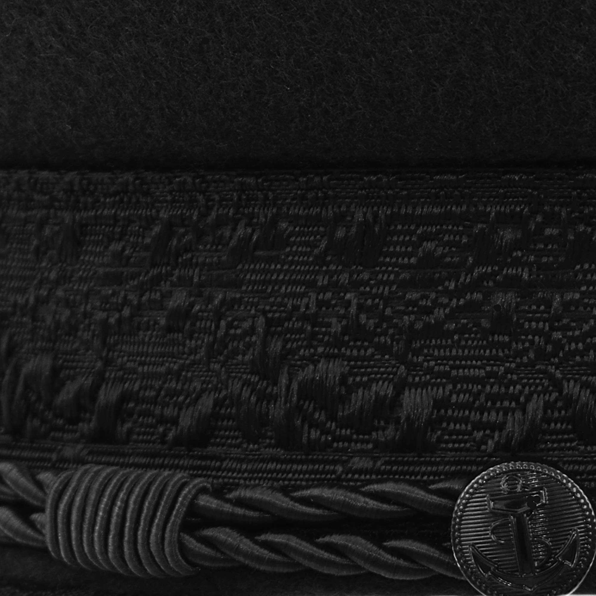 Melegari Berretto Marinaio con Visiera | Tessuto Lana e Cashmere | Berretto Prinz Heinrich | Esploratore Polare | Uomo Donna | Autunno Inverno