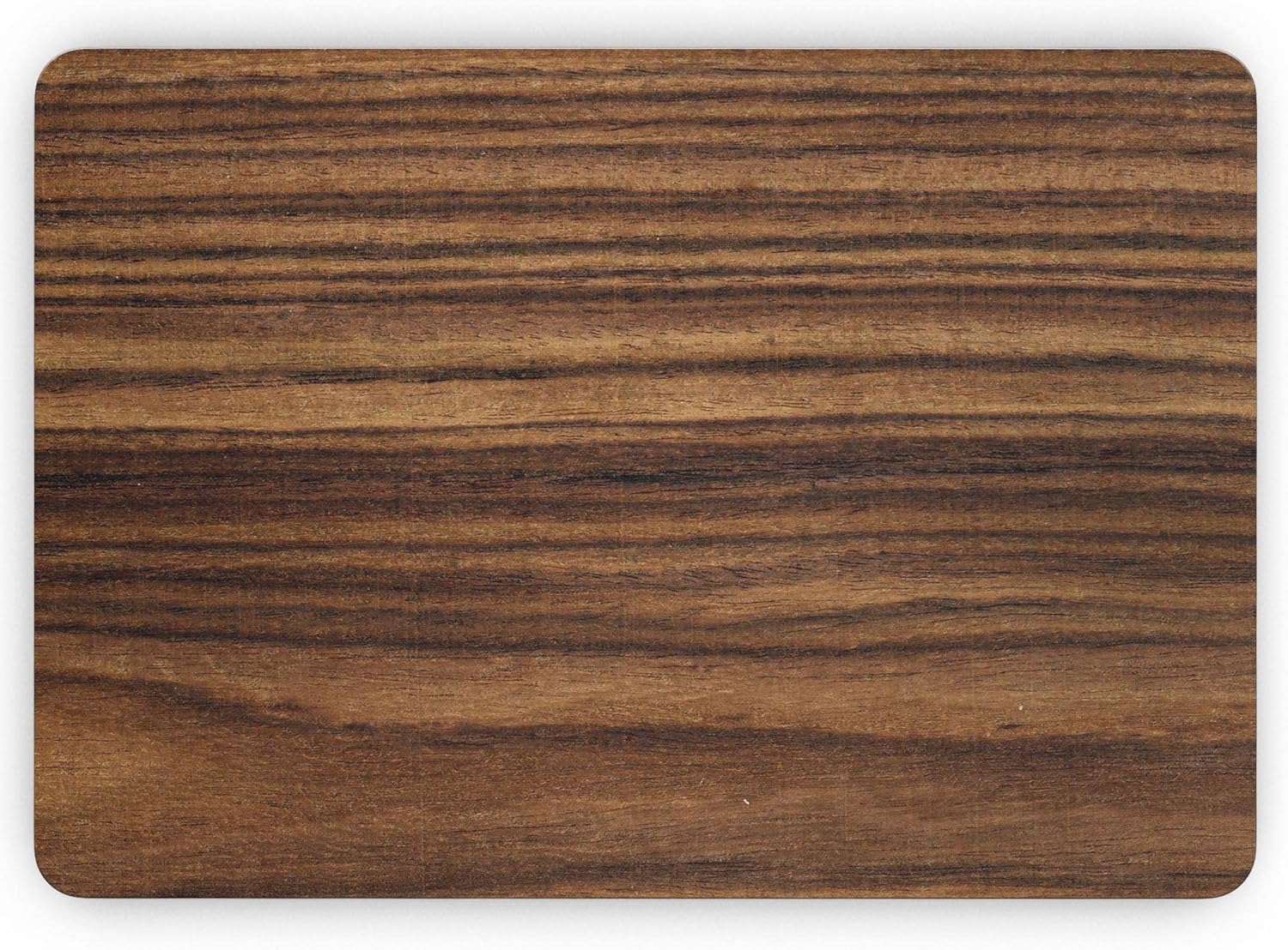 DesignSkinz - Bright Ebony Woodgrain - Full-Body Wrap Protective Decal Skin Kit Compatible with MacBook 14" Pro M1 (A2442)