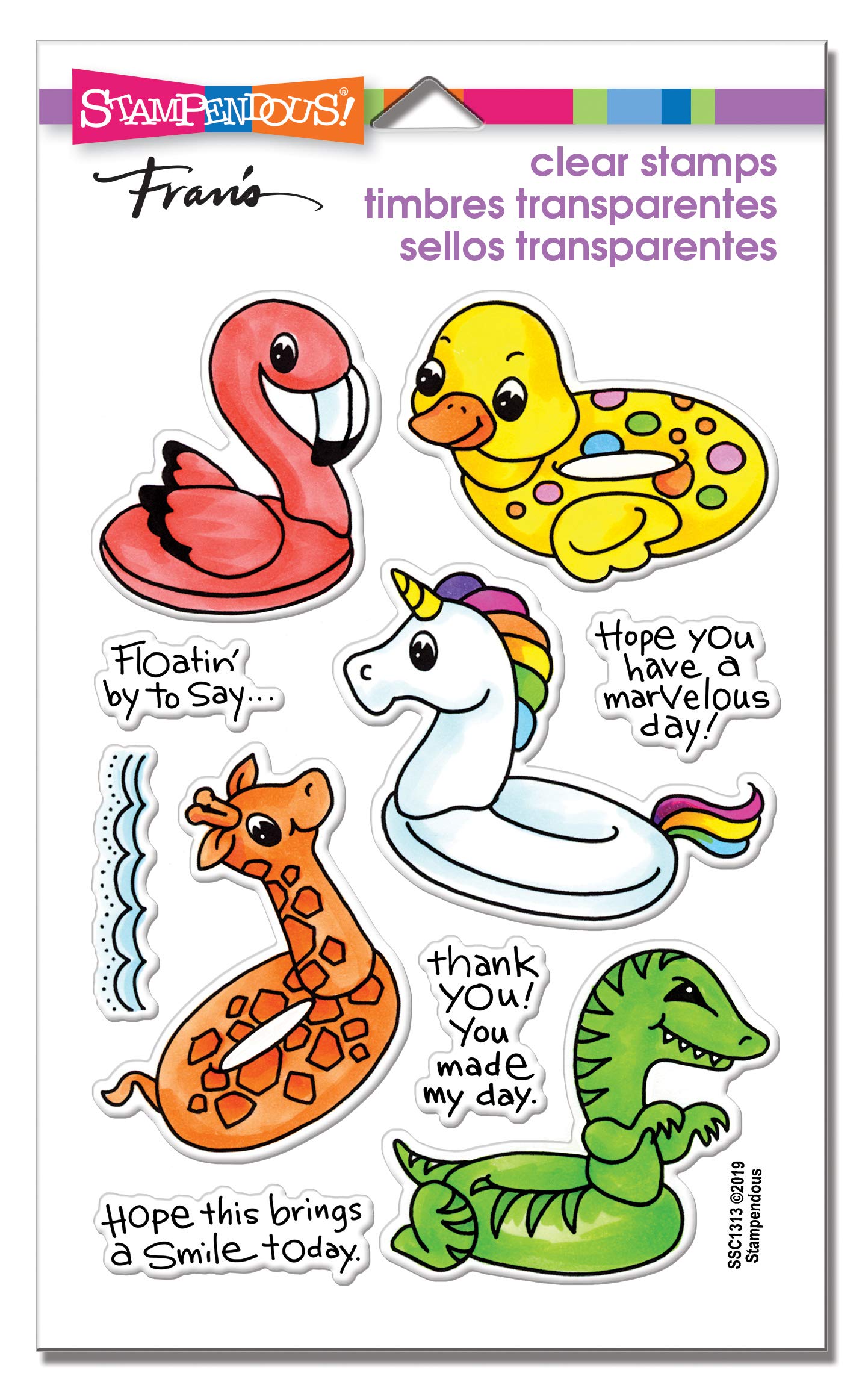 Stampendous Perfectly Clear Stamps-Floaties