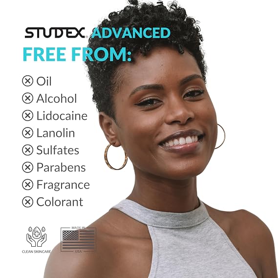 Studex Advanced 2-in-1 Piercing Aftercare & Cleanser Hypochlorous Spray for Body and Ear Piercing, Hypoallergenic Formula for Sensitive Skin (3.4oz)