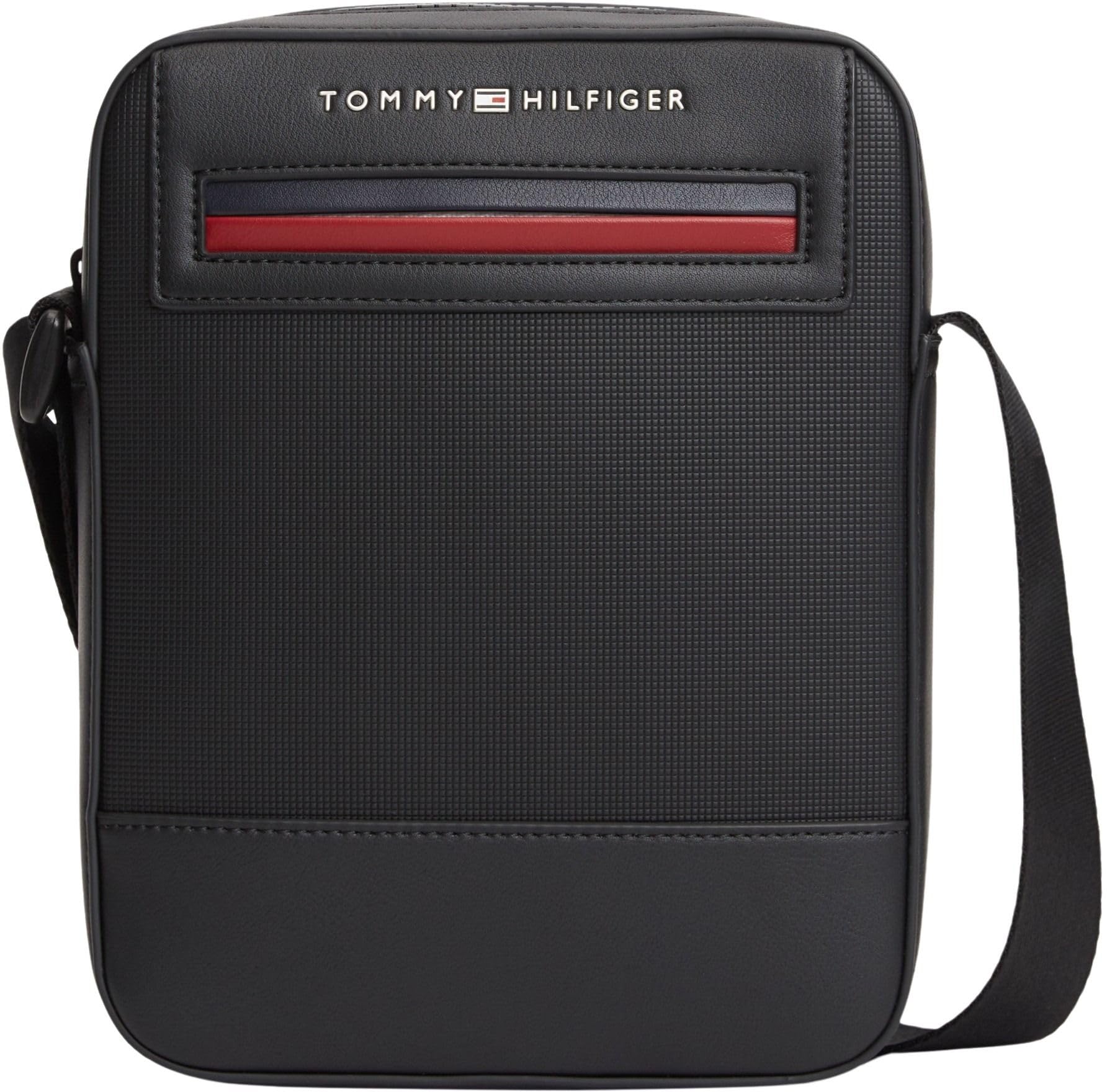 Tommy Hilfiger Th Foundaiton Mini Reporter AM0AM14156 Crossover Noir Taille unique