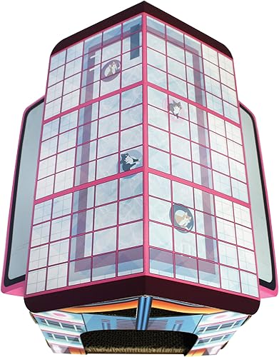 Miniatura 10 de American Cat Club Casa para gatos con rascador y hierba gatera incluidos, furgoneta retro, 1 unidad (paquete de 1)