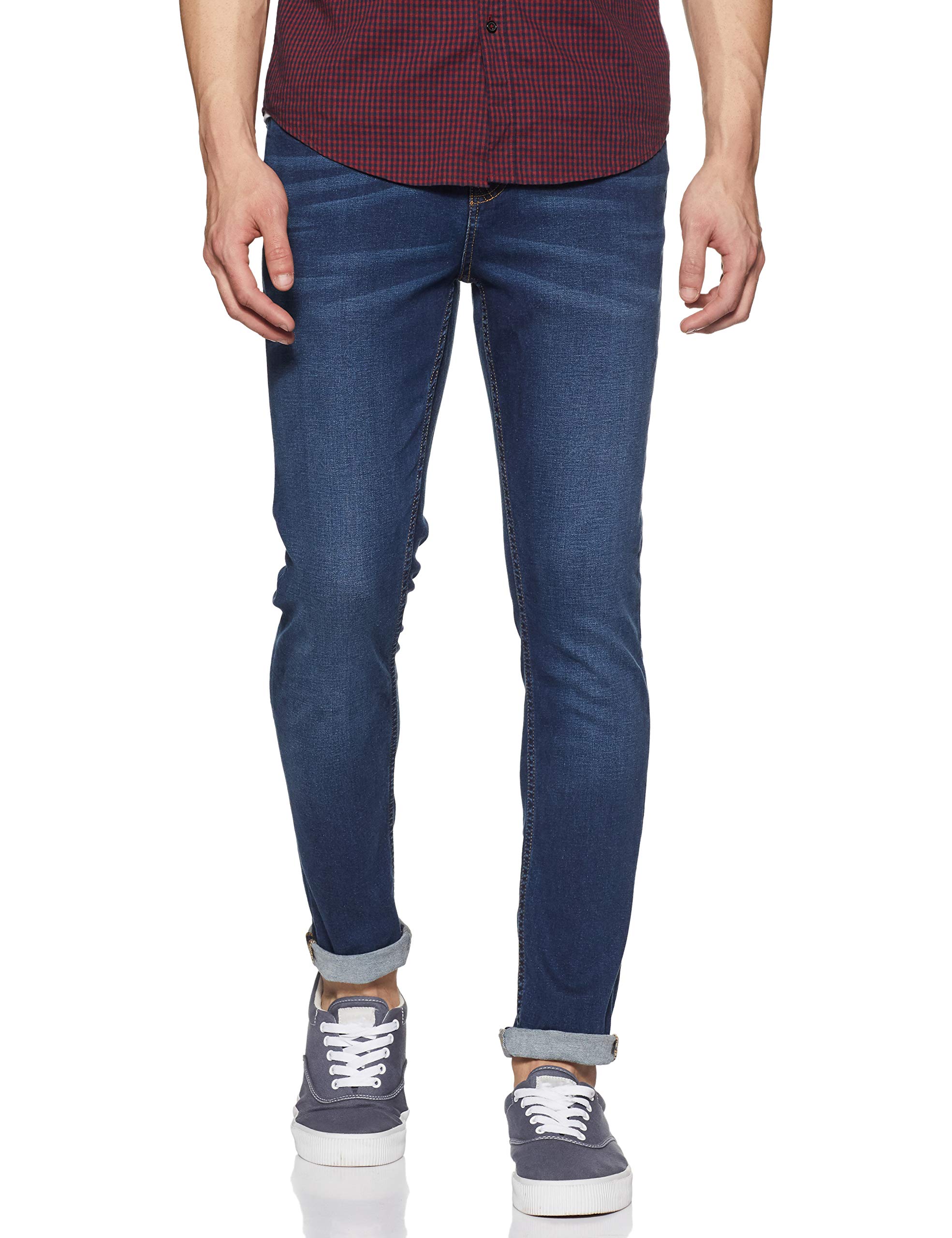 Amazon Brand - INKAST Men's Skinny Fit Stretchable Jeans