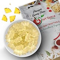 Vista 1 de NY Spice Shop Pineapple Bears - Gomitas de osos a granel Gomitas de 8 onzas de caramelos Gomitas de frutas Caramelo masticable Caramelos