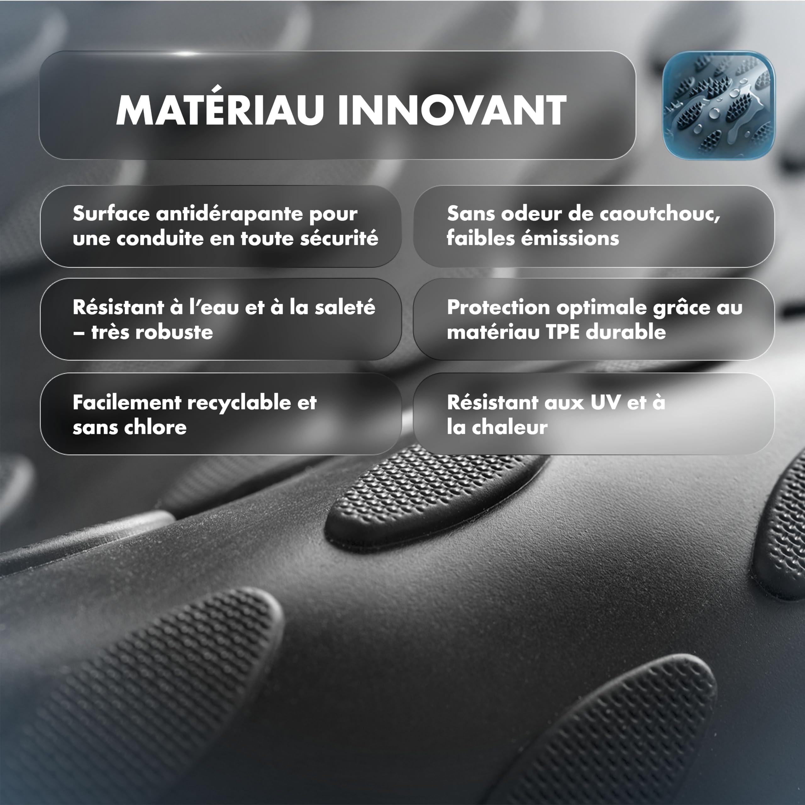 WALSER Bac de coffre sur mesure XTR compatible avec Renault Clio V 2019 - auj.