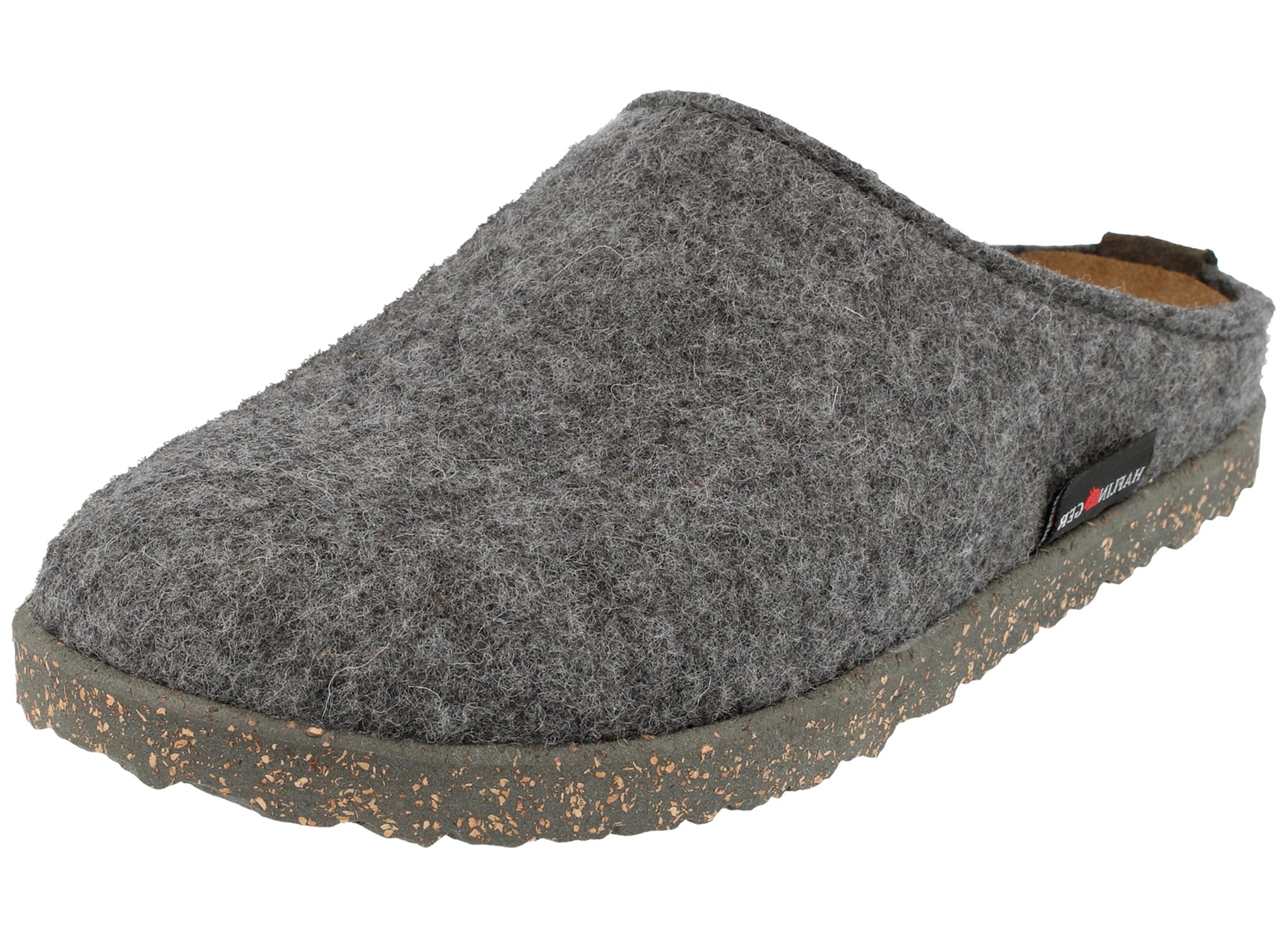 HAFLINGER Manhattan Felt Clog Wool Slipper Unisex