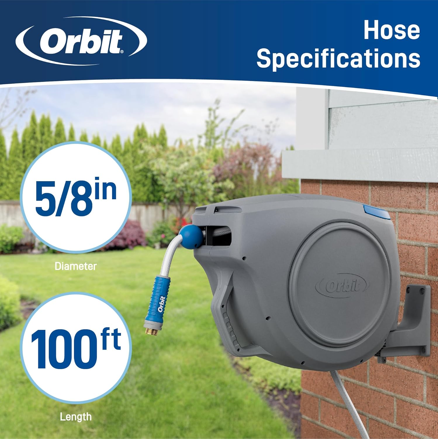 Orbit Hose Reel rotating 180 degrees