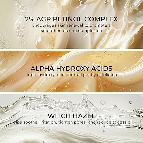 Miniatura 3 de COSMEDIX Define Crema facial antienvejecimiento con hidroxiácido y complejo de retinol, humectante facial antiedad para líneas finas, arrugas y piel