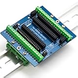 whiteeeen for ESP32 Breakout Board with Din Rail Mount 3.81mm / 0.15