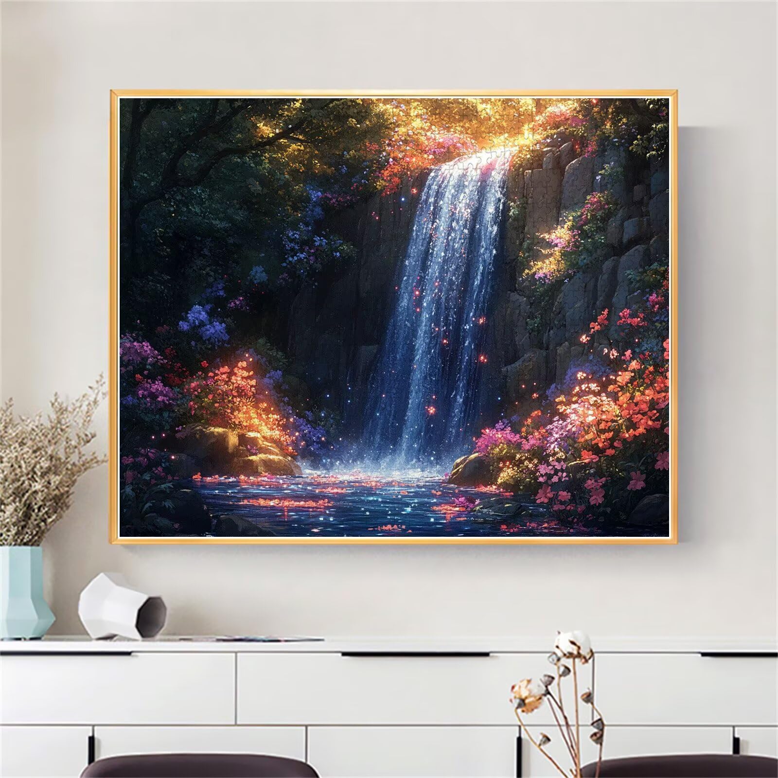 Puzzle Erwachsene 2000 Teile Fallen Landschaft Educa Jigsaw für Kinder ab 8 Jahren Mädchen Jungen, Erwachsene Impossible Klassische Puzzles Schwer, Anspruchsvoll Spielspaß, Geschenke 70x99cm t-844