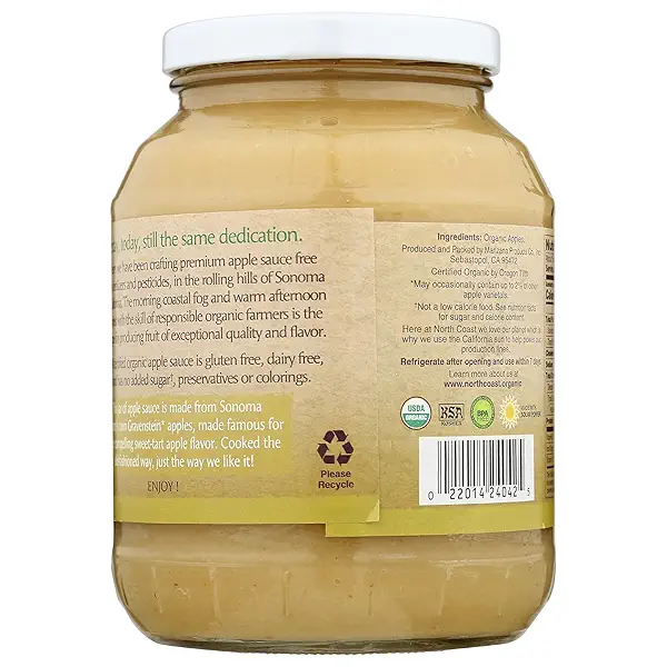 North Coast Apple Sauce Gravenstein Organic, 24 oz (frozen) 3