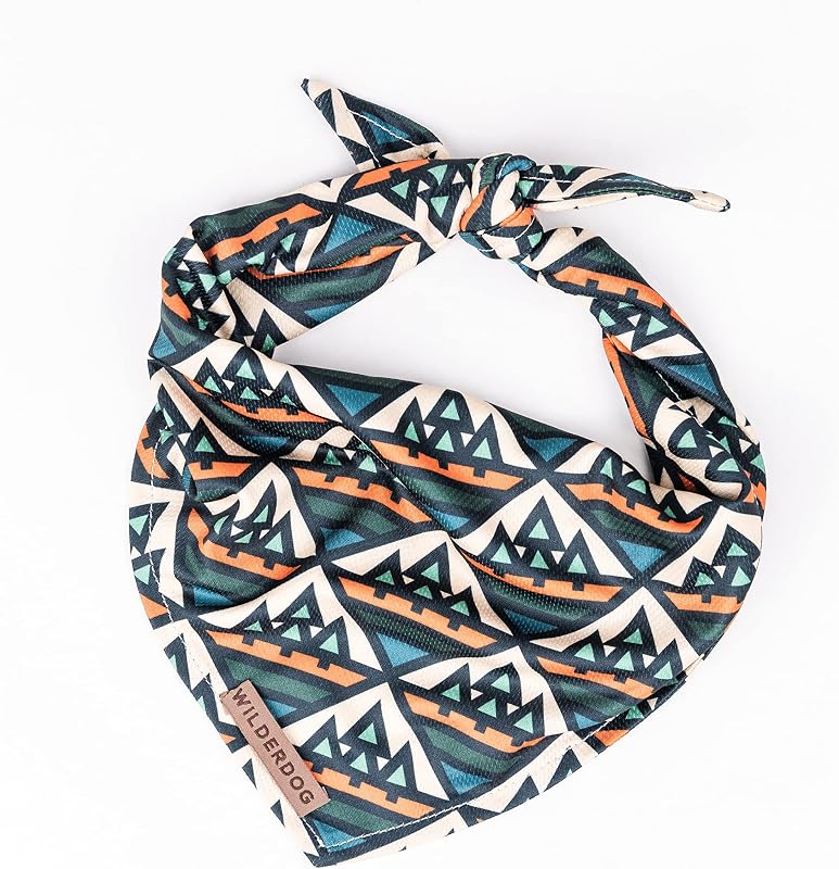 Bandana para Cães em Tela de Poliéster Leve e de Secagem Rápida Wilderdog Camp