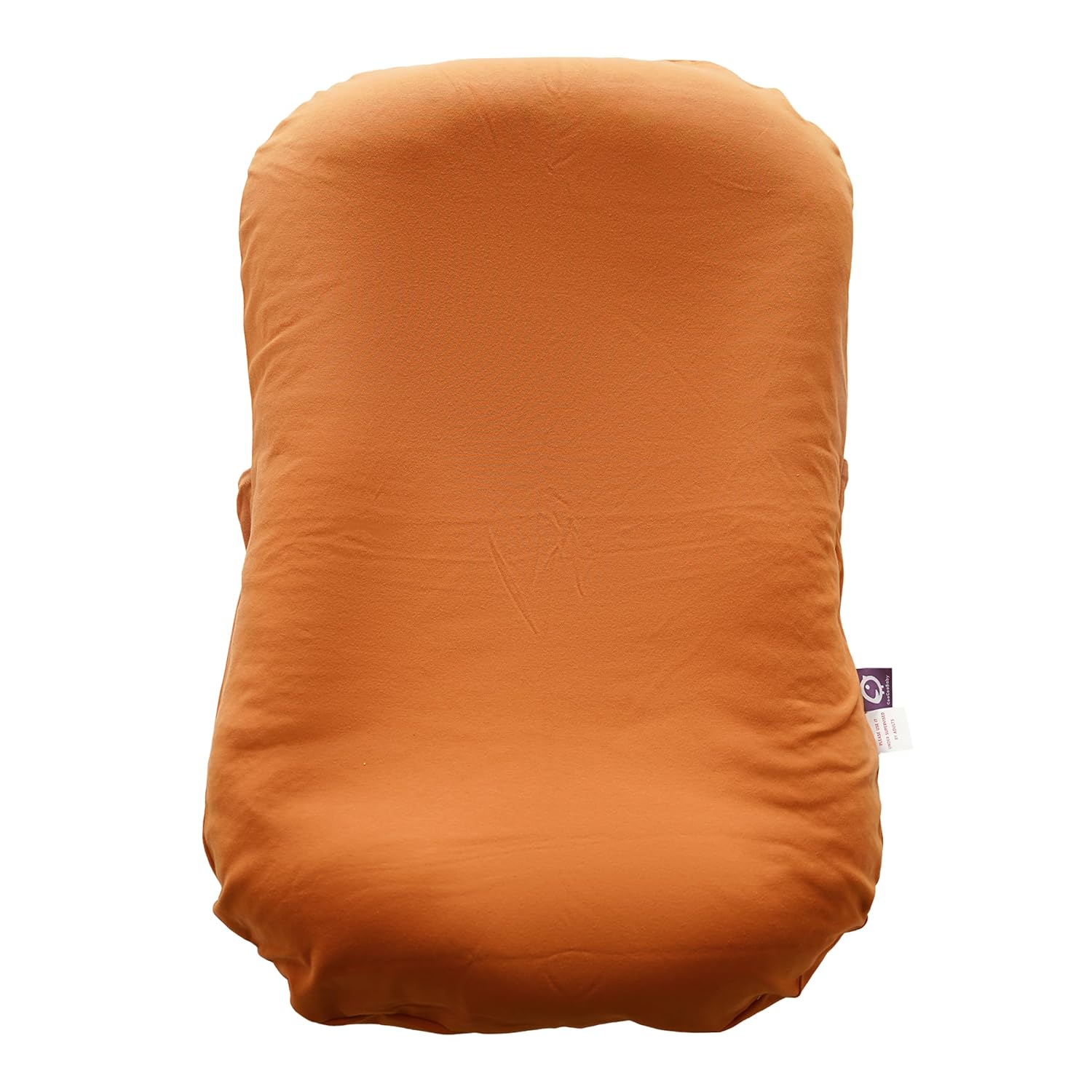 CooCooBaby Organic Infant Lounger Cover, 100% Organic Cotton | Cover Only (Golden Brown)