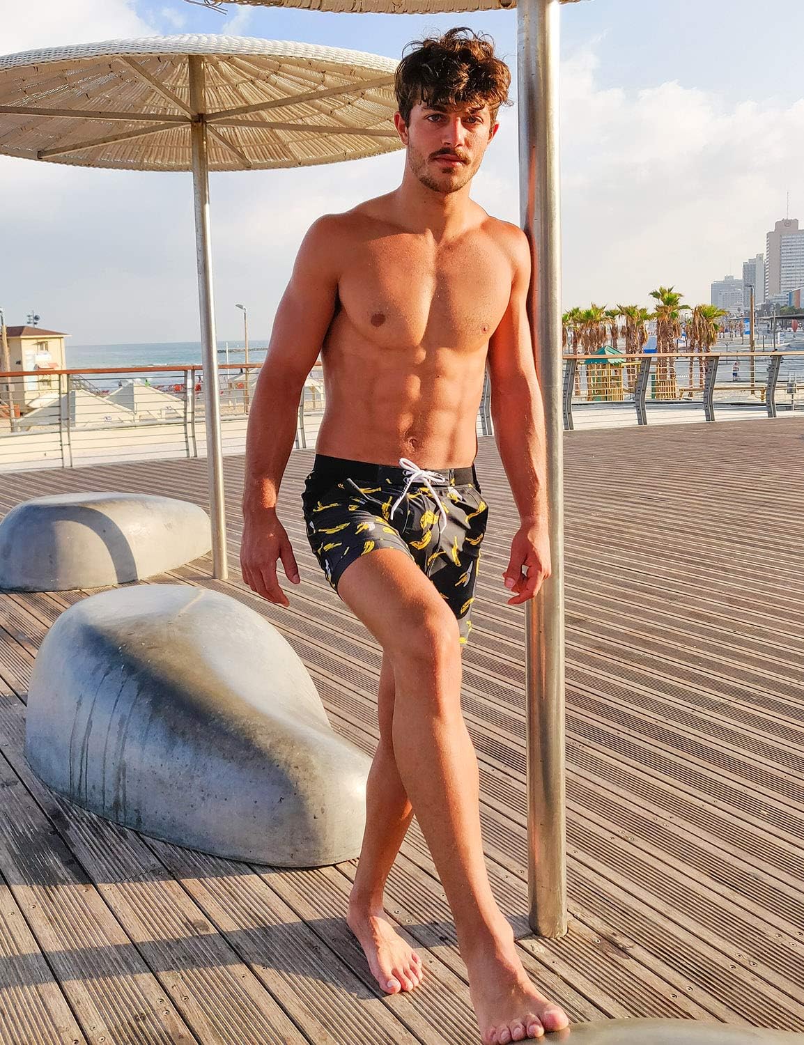 Taddlee Men Swimwear Swimsuits Swim Boxer Briefs Bikini Board Shorts Long Trunks