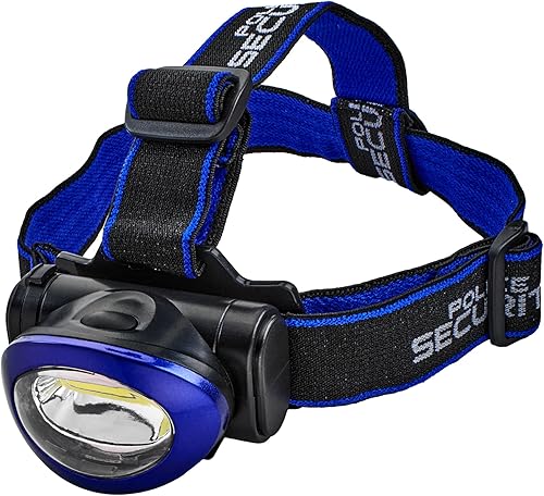 Police Security Flashlights 99645 Connector 150 Lumens LED Headlamp