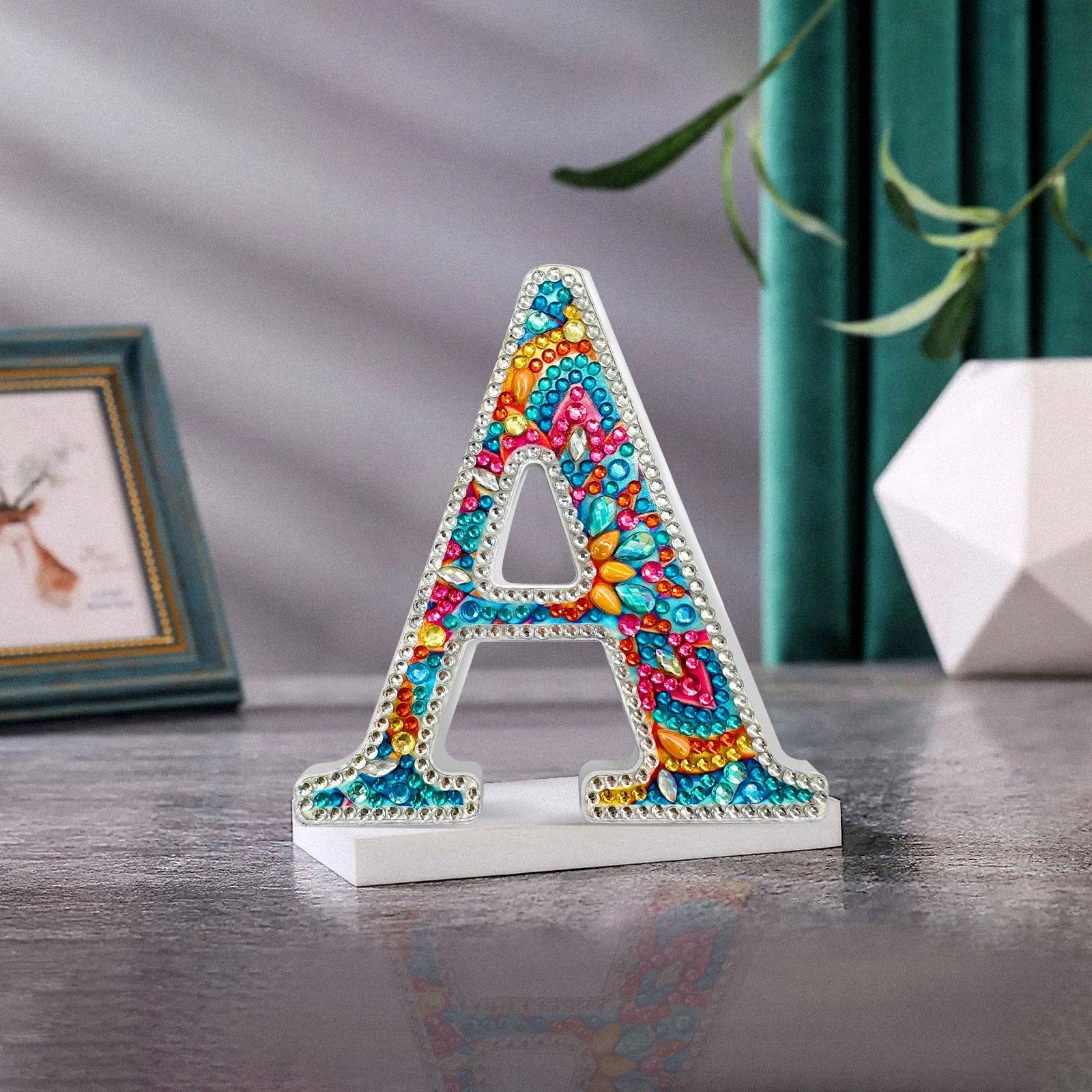 Amazon.com: YOYA 6 Inch 5D Diamond Art Wooden Craft Letters for
