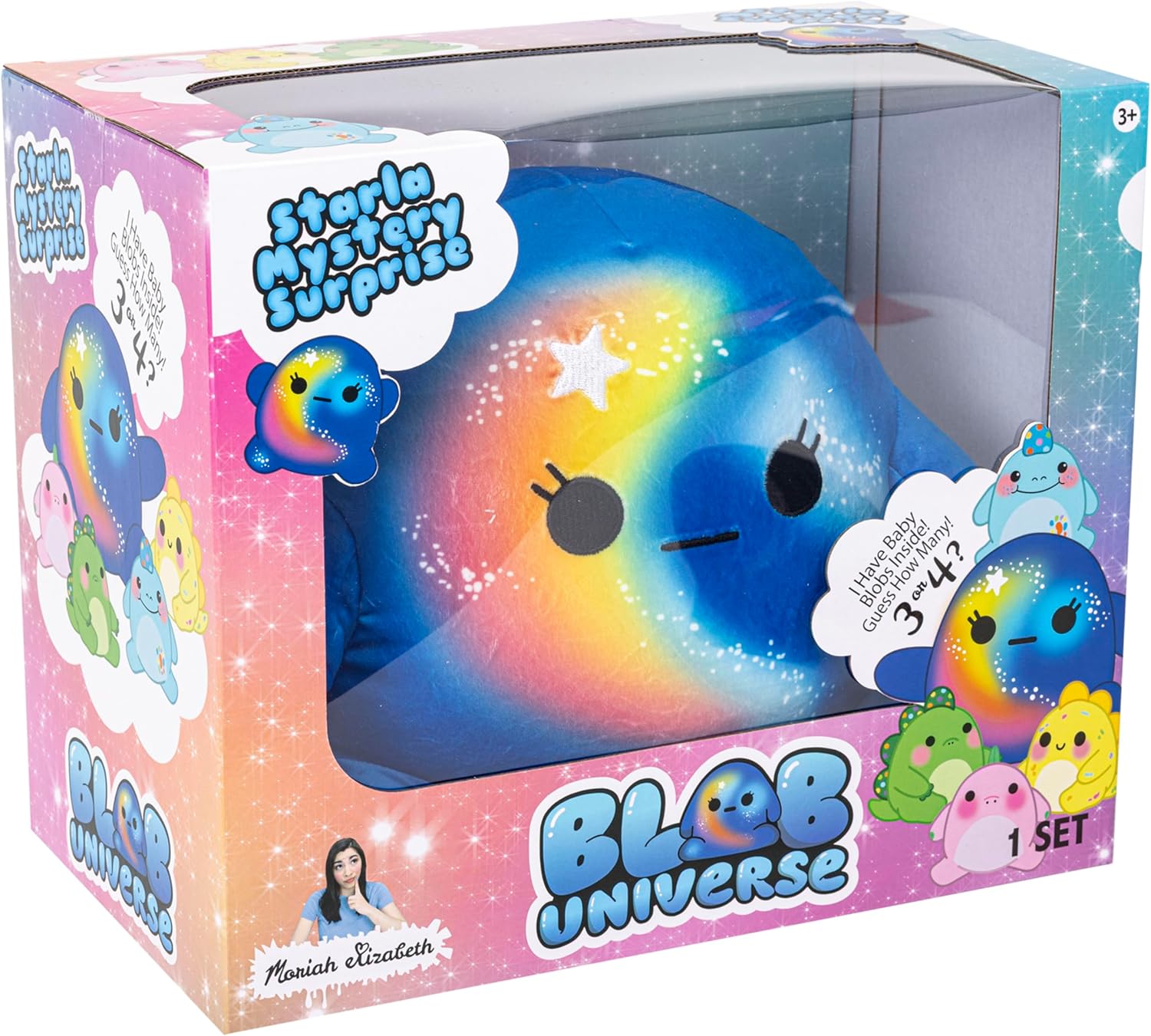 Moriah Elizabeth Blob Universe Starla Mystery Surprise, YouTube Craft Channel, Mini Mystery Plushies, Huggable Surprise Plush, Official Merch
