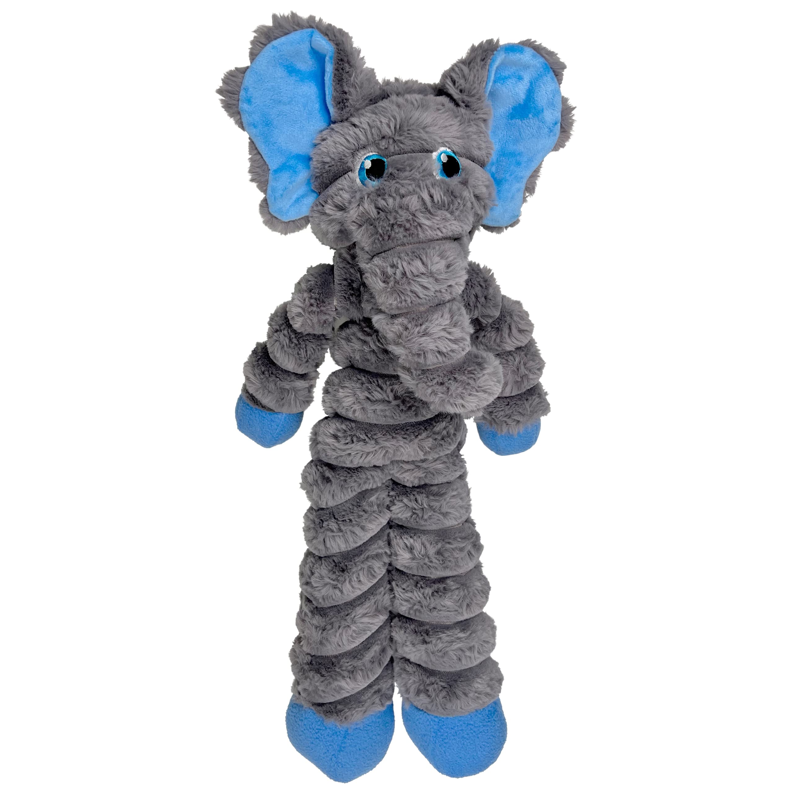 KONGShakers Crumples Jumbo Floppy Plush Dog Toy (Elephant)