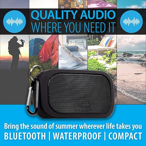 Miniatura 4 de Vivitar Altavoz Bluetooth impermeable - (negro) (VM60013BT-BLK-CVS)