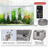 hygger Aquarium Air Pump, 1325L/H Fish Tank Air Pump, 15W Adjustable Powerful 4 Outputs Aquarium Oxygenator up to 3800L Aquariums - 5