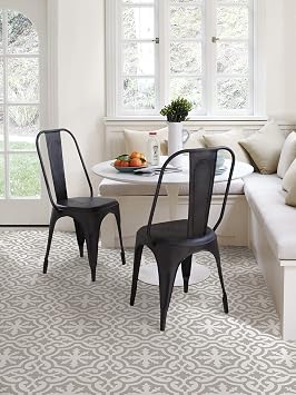 FloorPops FP3895 Emilia Peel & amp؛ عصا بلاط الأرضيات ، محايدة