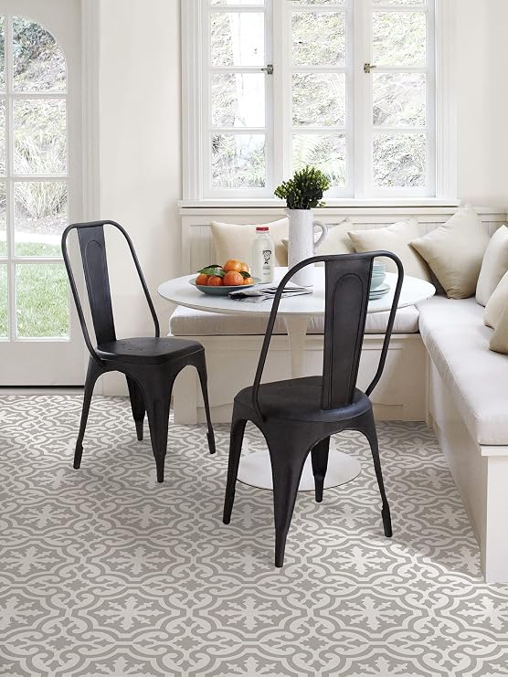 FloorPops FP3895 Emilia Peel & amp؛ عصا بلاط الأرضيات ، محايدة